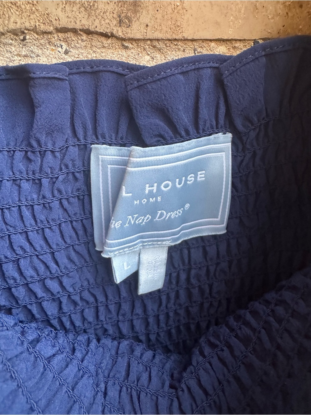 Hill House Home The Elizabeth Nap Dress Navy Size Large - Picture 5 of 8